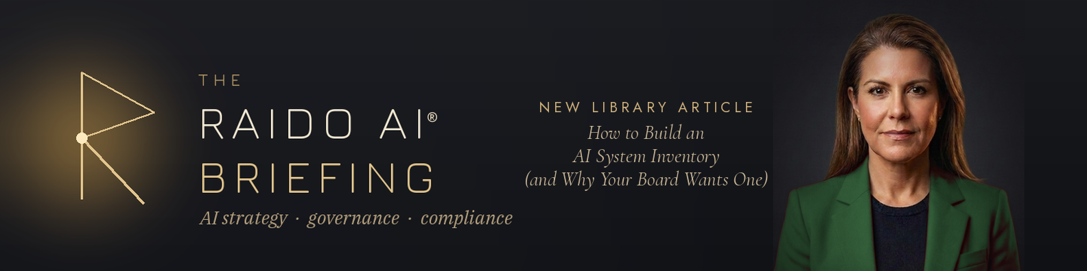 The Raido AI Briefing — New Library Article: How to Build an AI System Inventory